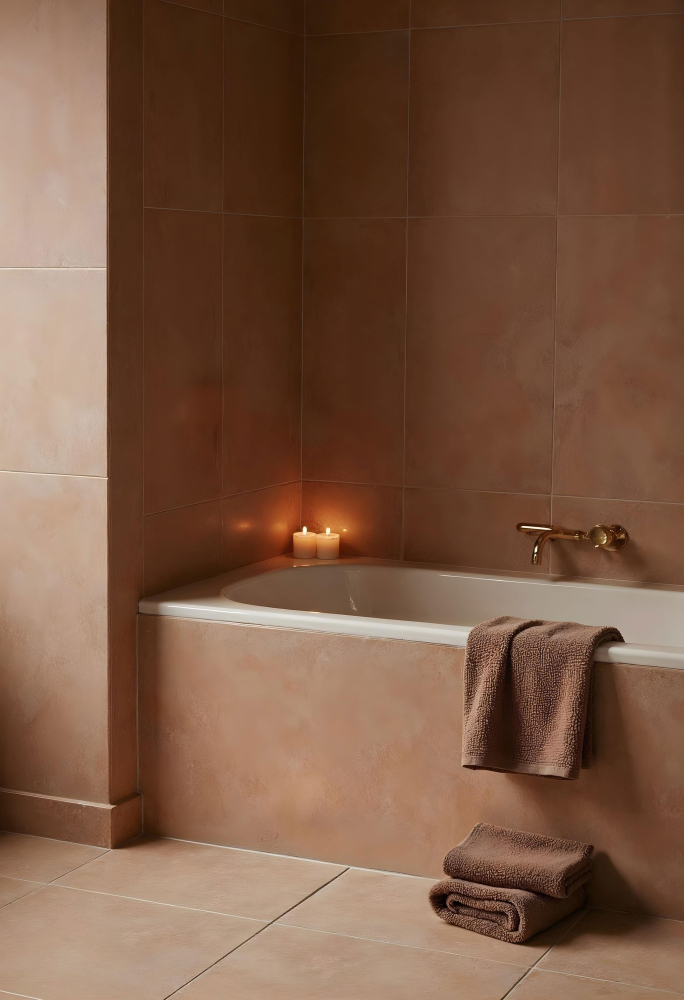 warm klassisches bad badsanierung sanitär